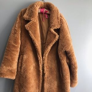 Tan Teddy Coat